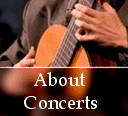 About giving concerts