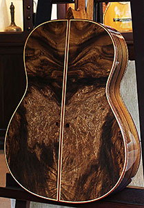 Brazilian rosewood guitar