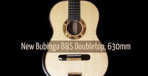 New Bubinga B&S Italian Spruce Doubletop Aphelia