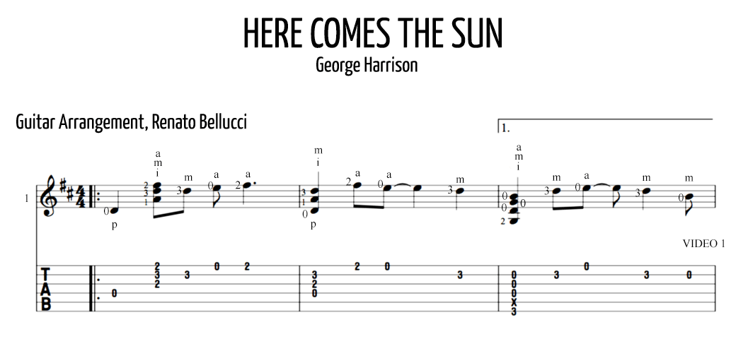 george harrison guitar chords