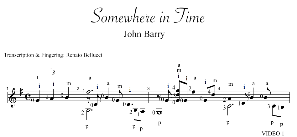 Mangore | Guitars - Barry, "Somewhere in Time"